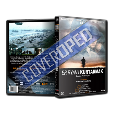 Er Ryan'ı Kurtarmak Cover Tasarımı